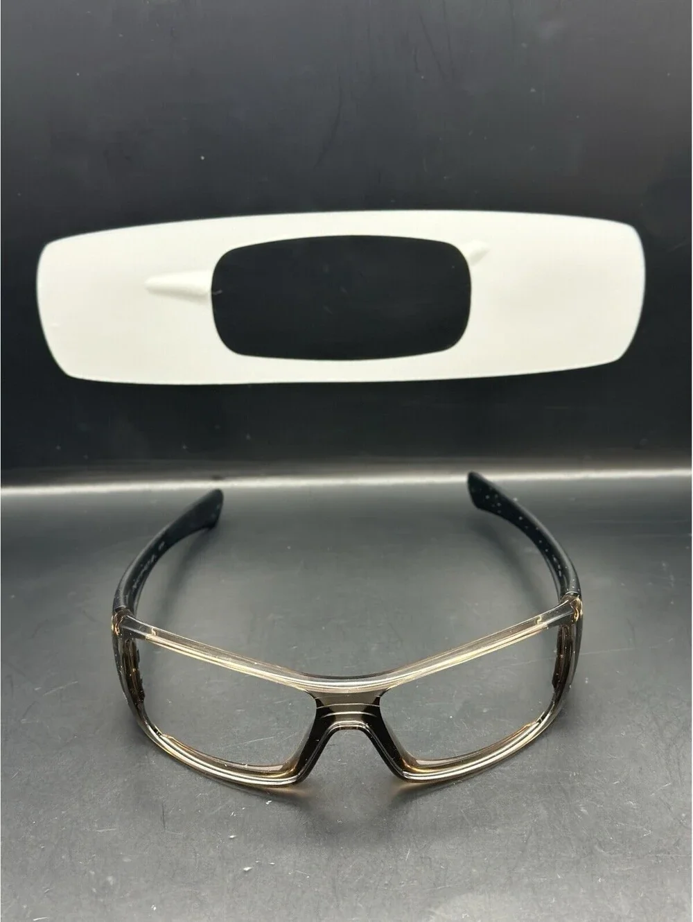 Oakley Antix Brown Smoke/Matte Black Frame
